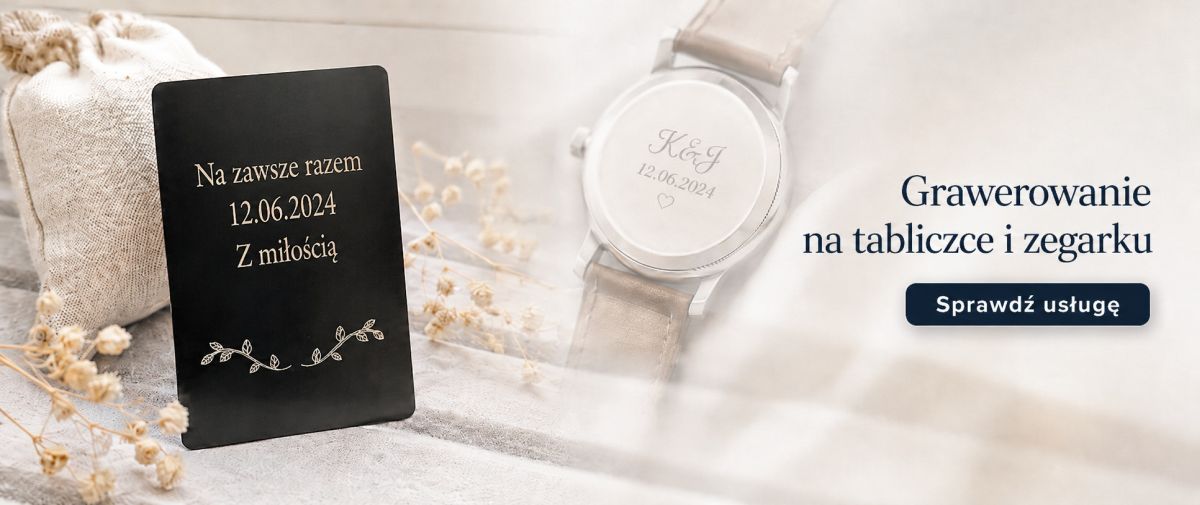Grawerowanie zegarków - sprawdź ofertę